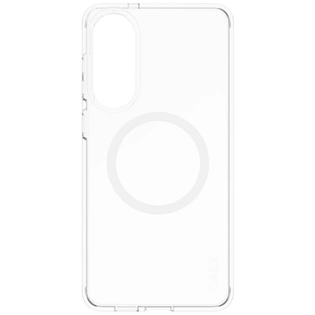 CARE by PanzerGlass Flagship Urban Combat White QI Case für Samsung Galaxy S25 Edge - Transparent
