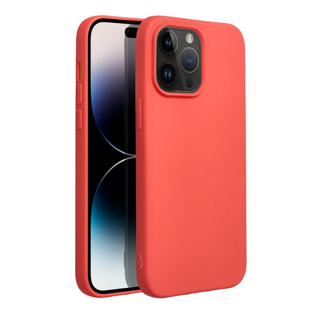 Futerał SILICONE do IPHONE 14 PRO MAX brzoskwiniowy
