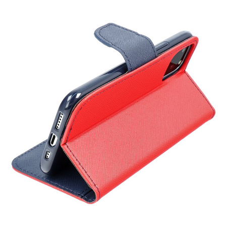 Kabura Fancy Book do  XIAOMI Redmi NOTE 13 5G czerwony / granatowy