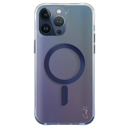 Uniq Hülle Coehl Dazze iPhone 15 Pro Max 6,7&quot; Magnetic Charging Blau/Azurblau