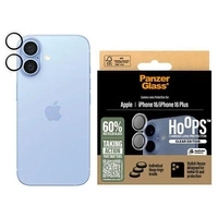 PanzerGlass Hoops Transparenter Linsenschutz iPhone 16 6,1" / 16 Plus 6,7" 1285