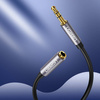 Ugreen przewód kabel przedłużacz AUX 3,5 mm mini jack 1m srebrny (10592)