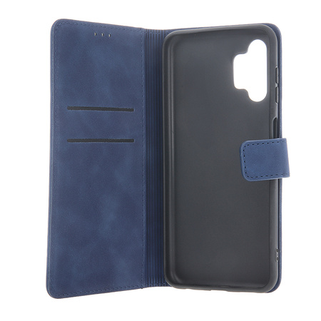 Etui Smart Velvet do iPhone 16 Plus 6,7" granatowe