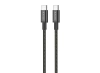 JELLICO cable B28 USB-C - USB-C PD 60W 0.3M Black