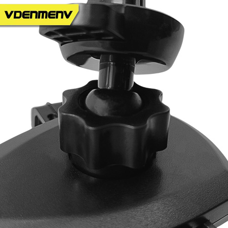 DENMEN UCHWYT SAMOCHODOWY KRATKA CZARNY DH09