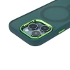 Magnetic Collection MagSafe iPhone 16 Pro Case - Dark Green