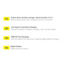 Baseus Magnetic Bracket Power Bank mit MagSafe Wireless Charging 10000mAh 20W Overseas Edition Blau (PPCX000203) + USB Type C Baseus Xiaobai Series 60W 0.5m