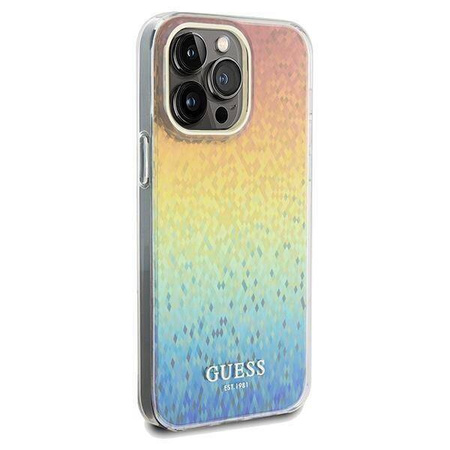 Guess nakładka do iPhone 13 Pro Max 6,7&quot; GUHCP13XHDECMI HC IML FACETED MIRROR DISCO IRIDESCENT
