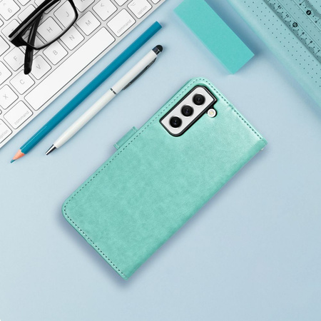 Kabura MEZZO Book do SAMSUNG A14 4G / A14 5G  mandala zielony