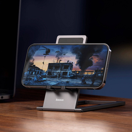 Baseus foldable desk stand tablet holder gray (LUKP000013)