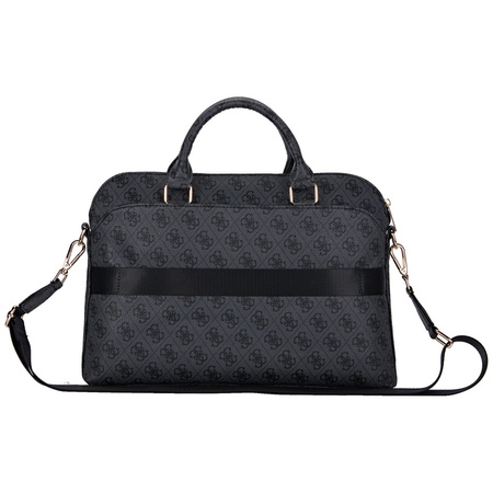 Tasche LAPTOP 15" Guess 4G Zipper Pocket Triangle Logo schwarz