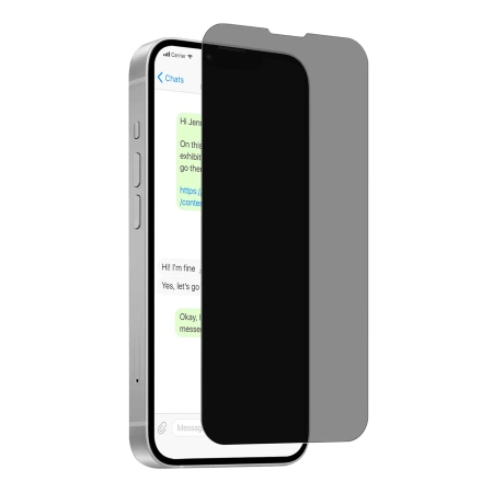 Puro Privacy Tempered Glass für iPhone 16E