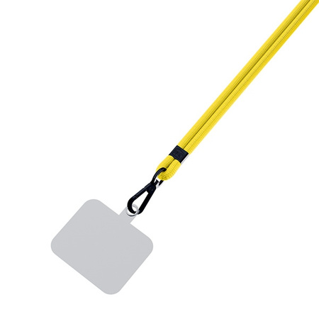 3MK EasyClip Yellow (black) smycz do telefonu