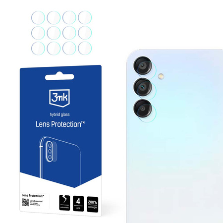 3MK Lens Protect Sam A15 5G Ochrona na obiektyw aparatu 4szt