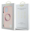 Guess GUHMP16XHFWFCP iPhone 16 Pro Max 6.9" różowy/pink hardcase IML Flowers Wreath MagSafe