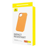 Case APPLE IPHONE 15 PRO Baseus Fauxther Series orange