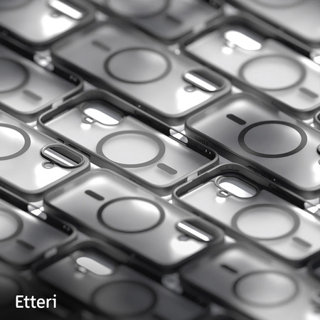 Nakładka Etteri Matt Mag do iPhone 16 Plus 6,7" czarna