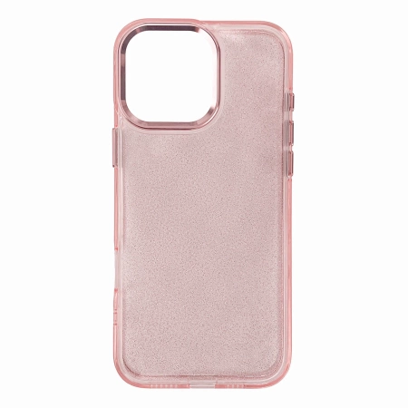 Etui brokatowe Glitter Case na Samsung Galaxy S25 Edge - różowe