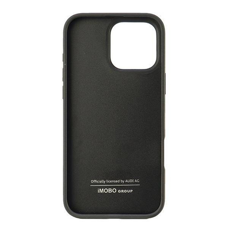 Audi nakładka Synthetic Leather do iPhone 16 Pro 6.3" czarna