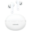 Słuchawki Bluetooth USAMS Echo E02 TWS   ANC+ENC bezprzewodowe biały