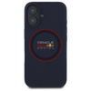 Red Bull RBHMP16M24SIILVR iPhone 16 Plus  6.7" hardcase granatowy/navy Silicone Red Ring MagSafe