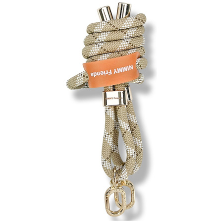 Zestaw crossbody + handstrap Nimmy Cool&Cute 2.0 brązowy