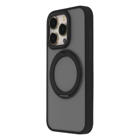 Nakładka Secure Spinning Mag do iPhone 15 Pro 6,1" czarny