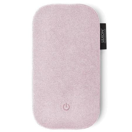 Lexon Powersound Powerbank indukcyjny5000 mAh z głośnikiem bluetooth różowy/pink LA128P