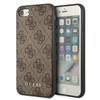 Oryginalne Etui IPHONE SE 2022 / SE 2020 / 7 / 8 Guess Hard Case 4G Metal Gold Logo (GUHCI8G4GFBR) brązowe
