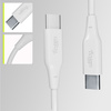 Allity kabel AUC-02 USB-C - USB-C 1,0 m 60W biały