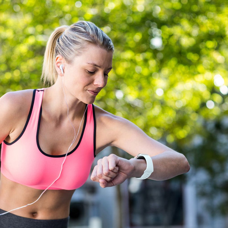 Pasek Tech-Protect Silicone na Apple Watch 4 / 5 / 6 / 7 / 8 / 9 / SE (38 / 40 / 41 mm) - różowy