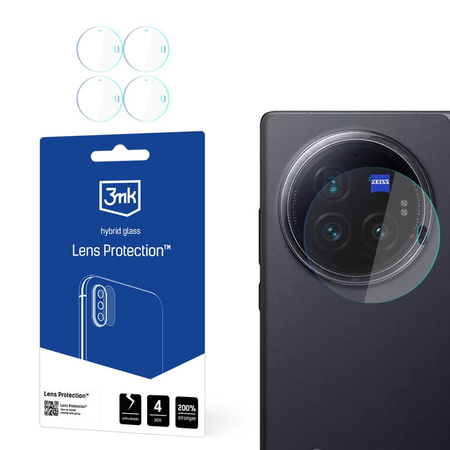 3MK Lens Protect Vivo X Fold 3 Pro Ochrona na obiektyw aparatu 4szt