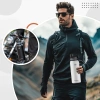 Rockbros 35210029005 Thermo-Fahrradflasche für Getränke 550 ml - weiß