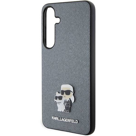 KARL LAGERFELD SAM S24 SAFFIANO KC PIN KLHCS24SPSAKCMPG GREY