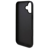 Original Handyhülle IPHONE 16 Guess Hardcase New 4G Triangle (GUHCP16SPG4GPK) schwarz