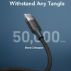 VEGER kabel Typ C do Typ C PD  100W 5A CC02 1,5m czarny