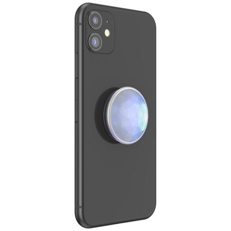 Uchwyt i podstawka do telefonu           Popsockets Luxe Iridescent Dichroic Diamond Frosted 806539