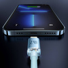 Baseus Crystal Shine Series kabel USB - Lightning 2,4A 20W 1,2m niebieski (CAJY001103)
