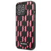 Oryginalne Etui IPHONE 13 PRO Karl Lagerfeld Hardcase Monogram Plaque (KLHCP13LMNMP1P) różowe