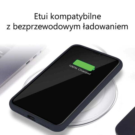 Mercury Silicone iPhone Xs Max granatowy/navy