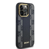 DKNY DKHMP13XPCPVSLK iPhone 13 Pro Max 6.7" czarny/black hardcase Leather Checkered Mono Pattern MagSafe