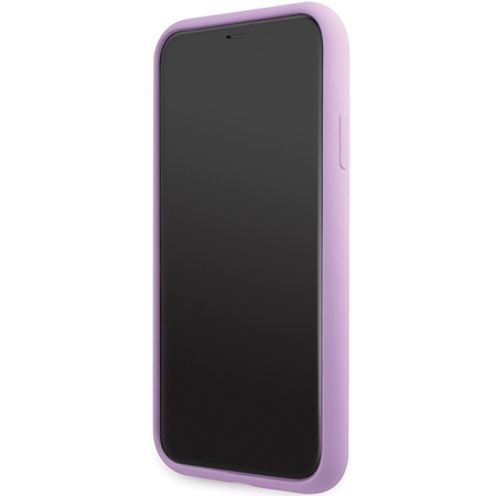 Karl Lagerfeld KLHCN61SKSVGU iPhone 11 / Xr 6.1&quot; purple/purple hardcase Silicone Signature