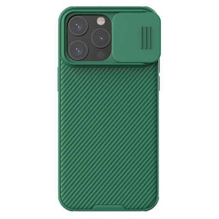 Nillkin CamShield Pro Magnetic Case for iPhone 15 Pro Max with Camera Protector - Green