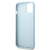 Oryginalne Etui IPHONE 13 Guess Hardcase Saffiano 4G Small Metal Logo (GUHCP13MPS4MB) niebieskie