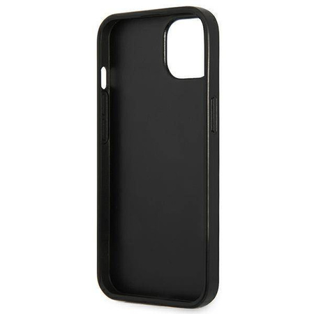 Oryginalne Etui IPHONE 13 Karl Lagerfeld Hardcase Monogram Plaque (KLHCP13MMNMP1P) różowe