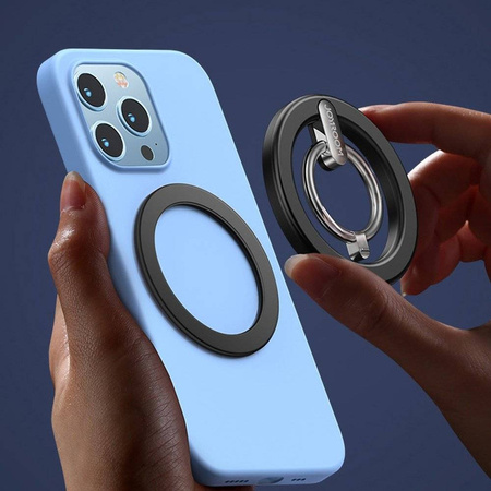 Joyroom Kit multifunktionaler magnetischer Autohalter Ring Telefonhalterung schwarz (JR-ZS294)