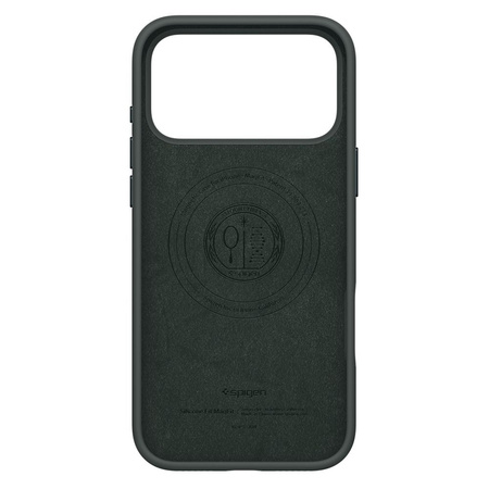 SPIGEN SILICONE FIT MAG MAGSAFE IPHONE 17 PRO MAX ABYSS GREEN