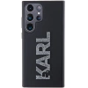 Karl Lagerfeld 3D Rubber Glitter Logo case for Samsung Galaxy S23 Ultra - black