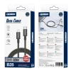 JELLICO kabel B28 USB-C - Lightning PD 30W 1M Czarny