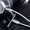 Baseus kabel audio stereo przejściówka AUX 3,5 mm mini jack - USB Typ C do telefonu tabletu 120cm czarny (CAM01-01)